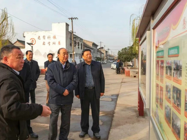 河南省政协原副主席、党组副书记、省慈善联合总会会长邓永俭调研济源慈善工作